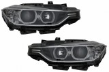 Faruri Angel Eyes compatibil cu BMW Seria 3 F30 F31 (2011-2015) Xenon look HLBMF30WX