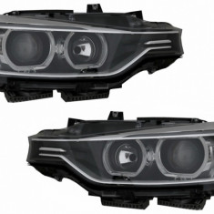 Faruri Angel Eyes compatibil cu BMW Seria 3 F30 F31 (2011-2015) Xenon look HLBMF30WX