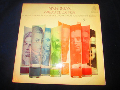 Waldo De Los Rios - Sinfonias _ vinyl,LP _ Hispavox (1970, Spania) foto