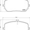 BREMBO P 50 149 PRIME LINE set placute frana,frana disc