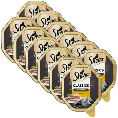 Sheba Classics Cocktail din păsări de curte 12 x 85 g foto