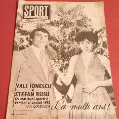 Revista fotbal - SPORT nr. 12 / decembrie 1982 (U Craiova, Romania)