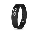 Smartband ceas digital cu sensor temperatura corporala incarcare usb