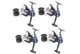 Set 4 mulinete diamant alb CY 70