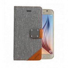 Husa Flip Astrum FC MATTE BOOK Samsung G920 Galaxy S6 Gri