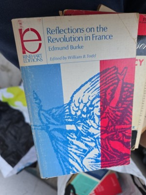 Reflections on the Revolution in France - Edmund Burke foto