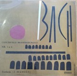 Disc vinil Bach - Formația Musici- Concertele Brandenburgice Nr. 1 Și 4 Electrecord ST-ECE 0686