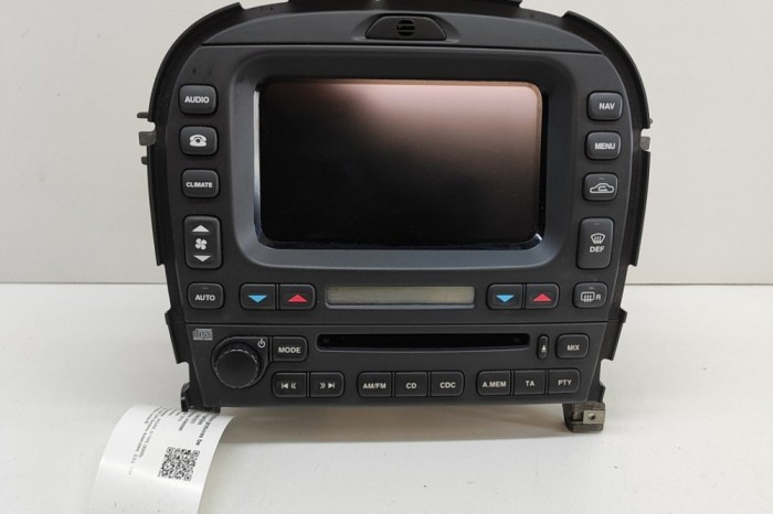 Unitate radio CD navigație JAGUAR S-TYPE X200 2005 OEM: Sedan | 24672273