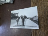 Fotografie Nicolae Ceausescu si Elena Ceausescu impreuna cu un lider dintr-un stat asiatic