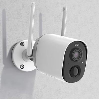 Camera supraveghere wireless, VIEWBEST VL-AX20N, acumulator, detectie miscare cu PIR, IR 10 m, microfon si difuzor, antena puternica Dual 4DB,IP65 foto
