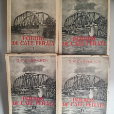 PODURI DE CALE FERATA - G.K. EVGRAFOV - ( 4 volume)