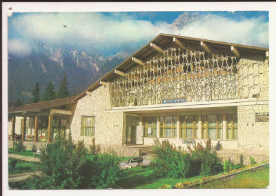 Carte Postala veche - Busteni, Hotel Caraiman, circulata foto