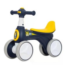 Bicicleta fara pedale cu roti silentioase Bunny albastru