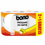 Cumpara ieftin Prosoape Bucatarie Din Hartie, Bono, 2 Straturi, 2 + 1 role