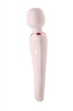 Vibrator Wand Nana 10 Moduri Vibratii Silicon USB Roz 18.2 cm