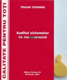 Auditul sistemelor de management Traian Teodoro