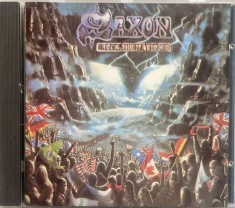 Saxon &lrm;&ndash; Rock The Nations _ VG+ / NM cd muzica hard rock, heavy metal _ EMI, Europa