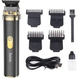 Cumpara ieftin Aparat de tuns, Hair Clipper, Portabil, 600mAh, 7000RPM, 4 distantiere, Retro, BLACK