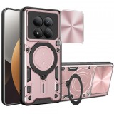 Husa pentru Xiaomi Poco M8 Pro / Redmi Note 15 Pro+ 5G, Techsuit, CamGuard Pro, Roz Aurie