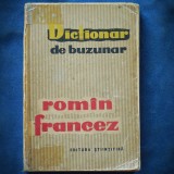 DICTIONAR DE BUZUNAR - ROMAN-FRANCEZ