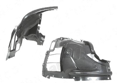 Carenaj aripa interioara, aparatori noroi Bmw X5 (F15), 10.2013-, fata, Dreapta, fata; polipropilena (PP/PPE) foto