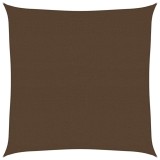 Cumpara ieftin Panza parasolar, maro, 7x7 m, 160 g/m&sup2;, HDPE