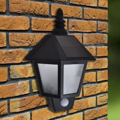Lampă solară de perete cu senzor de mișcare foto