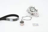 Kit distributie + pompa apa Chevrolet Matiz, Spark; Daewoo Damas, Labo Sasiu, Matiz, Tico Motor 0.8, 0.8 LPG, 0.8 Luxe, dinti 107, 25 mm, OE