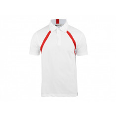 Slazenger Lob Cool Fit Polo Men - white-red - S