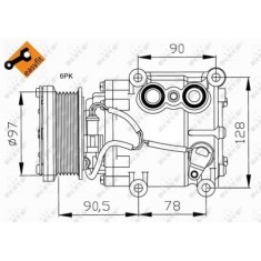 Compresor climatizare Nrf 32199