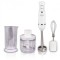Mixer, Pasator, Tocator 3in1 Zephyr ZP 1112 XSC, 800 W, 2 trepte, 700ml, Alb