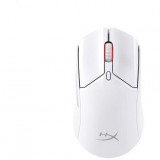 Mouse gaming wireless HyperX Pulsefire Haste 2, 26000 DPI, ultrausor (60g), 2,4GHz/Bluetooth 5,0/cu fir, autonomie pana la 100 de ore, 6 butoane, soft