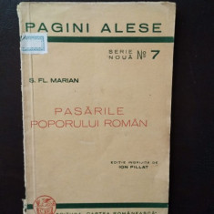 S. Fl. Marian - Pasarile Poporului Roman