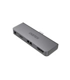 HUB USB type C - 1x HDMI + 1x USB 2.0 + USB type C PD 60W+ 1x Jack, Choetech