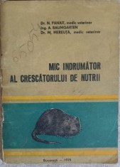 MIC INDRUMATOR AL CRESCATORULUI DE NUTRII-N. PANAIT, A. BAUMGARTEN, M. MEREUTA-251250