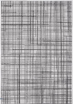 Covor Model Flex 19171, 08, Marime 150 x 230 cm, Gri, Inaltime Fir Tesatura plata, Antialergic, Polipropilena, Bucatarie foto