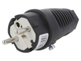 Mufă Conector Alimentare AC 2P PE 250V 16A Pe Cablu