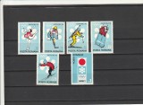 ROMANIA 1971 LP 778 J.O. DE IARNA SAPPORO SERIE MNH
