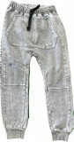 Cumpara ieftin Pantaloni baiat, culoarea gri, masura 116 cm, 6 ani