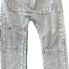 Pantaloni baiat, culoarea gri, masura 116 cm, 6 ani