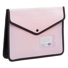 Mapa cu Capsa Roz Nude Neagra 33x7x25cm, CMCLASS