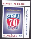 STEAUA BUCURESTI ,SERIE COMPLETA,2017,Lp.2149, MNH ** ROMANIA., Sport, Nestampilat