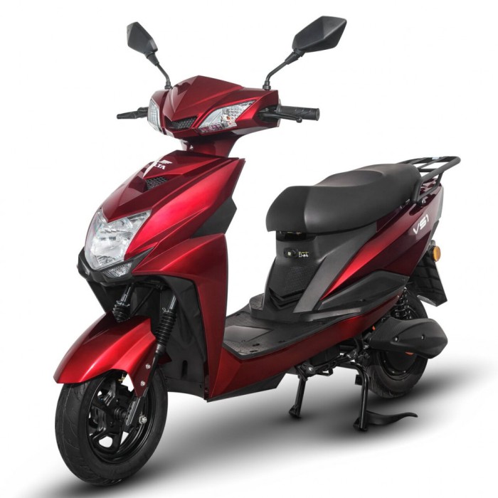 Scuter Electric, 2000 W, Fara Permis (carnet), Voltarom VS1, autonomie 74 km, culoare VISINIU