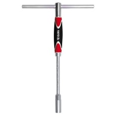 Cheie tubulara de tip T cu maner rotativ 10x310 mm YATO