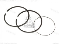 Lichidare: ORIGINAL HONDA SEGMENTI PISTON SH100 SCOOPY 2001 foto