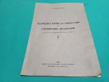 RAPORTS ENTRE LA MINIATURE L'IMPRIMERIE ROUMAINE * D. POPESCU-V&Acirc;LCEA / 1940 / 52