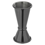 Jigger stil japonez 20-40ml oțel inoxidabil Gunmetal Black precis pentru cocktailuri