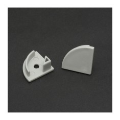 Capac terminal pentru profile aluminiu LED set 2buc Phenom