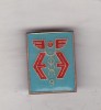 Bnk ins Insigna Al 9-lea Targ de mostre Bucuresti - albastru deschis, Romania de la 1950