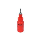 Bit hex 4 x 75 mm cu adaptor 3/8&quot; vde Yato YT-21080